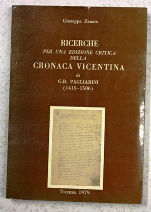 Ricerche per una edizione critica della Cronaca Vicentina di G …