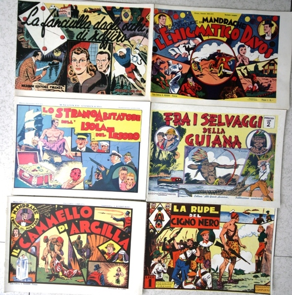 6 comics vari