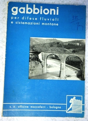 gabbioni per difese fluviali e sistemazioni montane