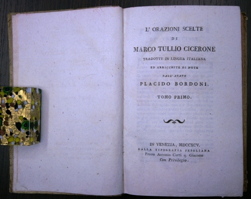 orazioni scelte di Cicerone tomo 1