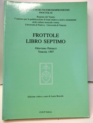 frottole libro septimo