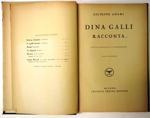 Dina Galli racconta