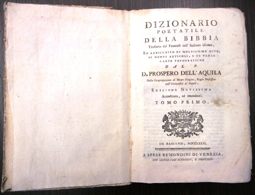 Dizionario portabile della Bibbia