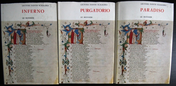 Inferno Purgatorio Paradiso in 3 vol