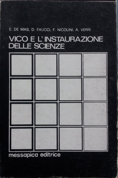 Vico e l'ìinstaurazione delle scienze