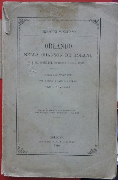 Orlando nella Chanson de Roland