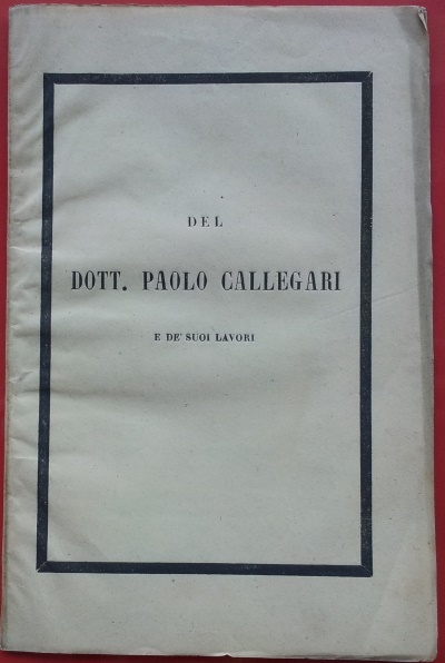 Del dott. Paolo Callegari