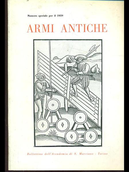 armi antiche. numero speciale 1959