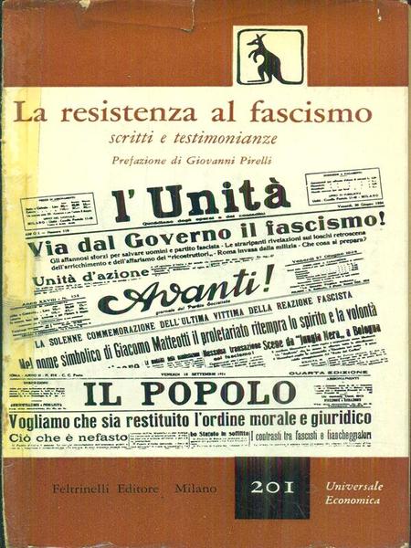 La resistenza al fascismo