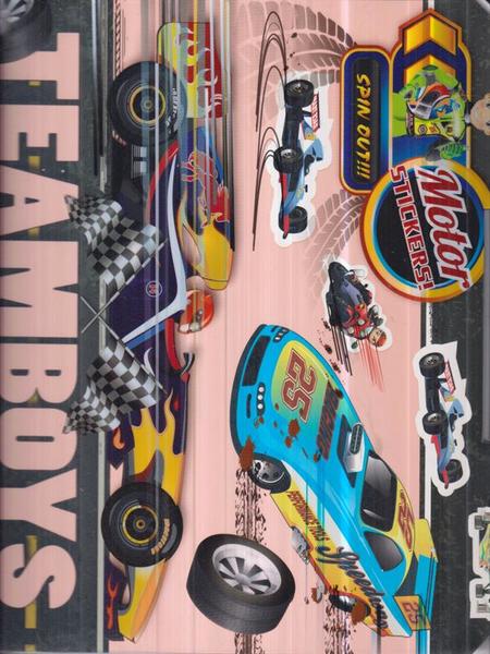 Motor. Color & stickers Teamboys. Con adesivi
