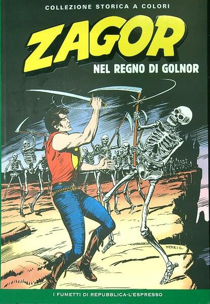 Zagor 76. Nel regno di Golnor