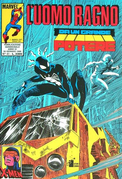 L'uomo ragno 41/30 gennaio 1990