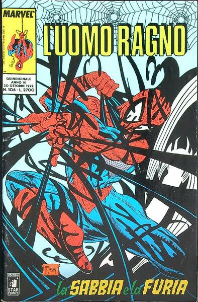 L'uomo ragno 106/30 ottobre 1992