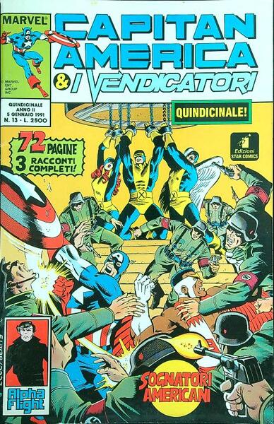 Capitan America & i Vendicatori n. 13/gennaio 1991