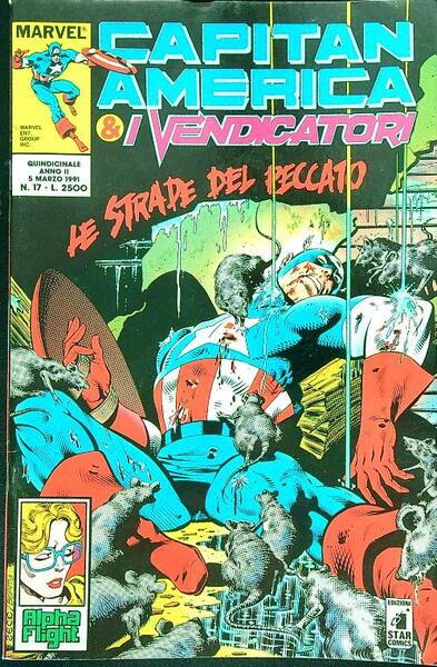 Capitan America & i Vendicatori n. 17/marzo 1991