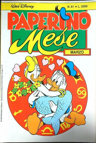 Paperino n. 81/ Pesci. Mese Marzo