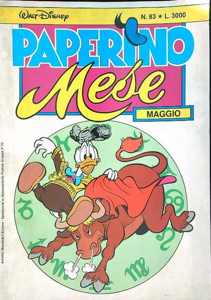 Paperino mese Maggio/ n. 83 - Toro
