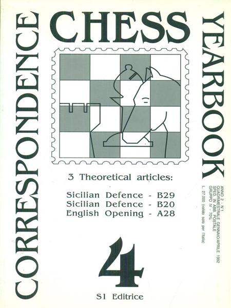 Correspondence chess yearbook 4