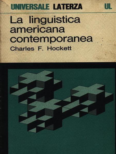 La linguistica americana contemporanea