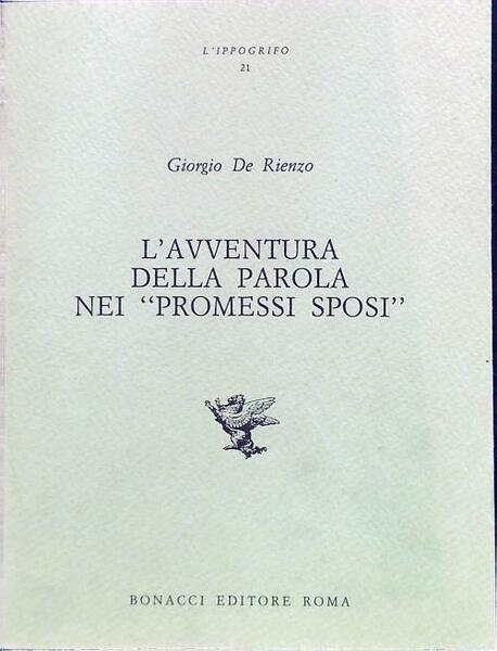 L'avventura della parola nei Promessi Sposi