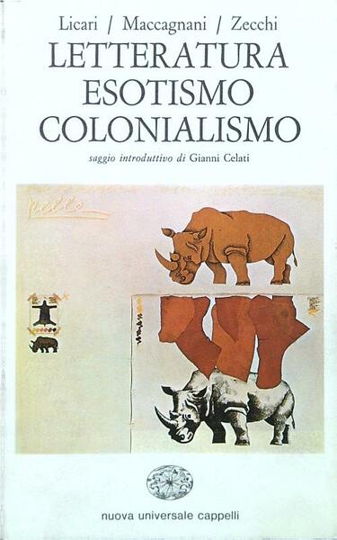 Letteratura Esotismo colonialismo