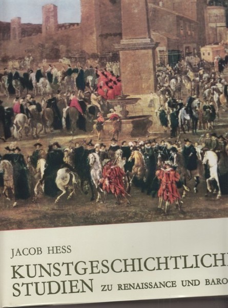 Kunstgeschichtliche studien zu Renaissance und Barock
