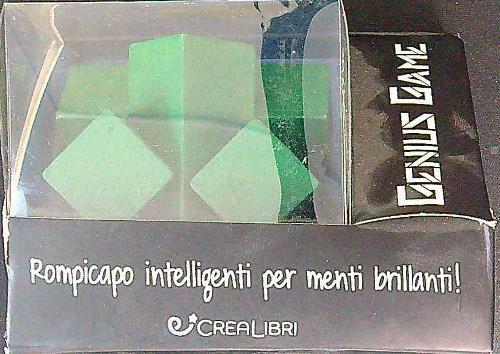 Genius Game. Rompicapo in legno. Verde. Livello di difficolta': 4 …