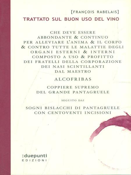 Trattato sul buon uso del vino