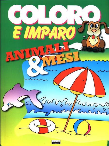 Coloro e imparo: Animali & Mesi