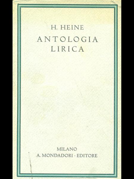 Antologia lirica