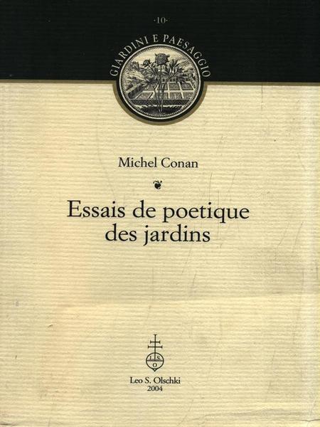 Essais de poetique des jardins