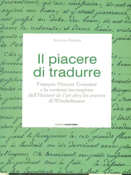 Il piacere di tradurre