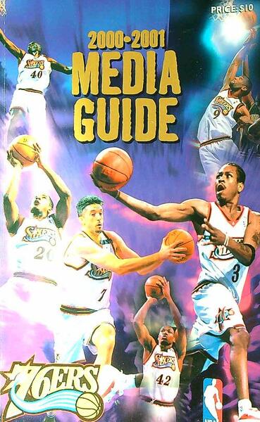 2000-2001 Philadelphia 76ers Media Guide