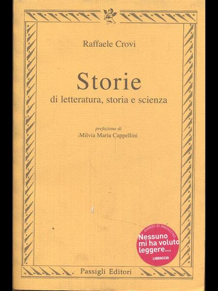 Storie di letteratura, storia e scienza