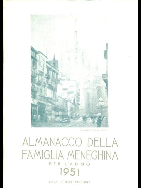 Almanacco della Famiglia Meneghina per l'anno 1951