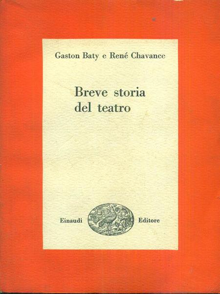 Breve storia del teatro