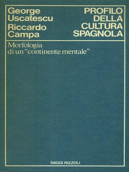 Profilo della cultura spagnola