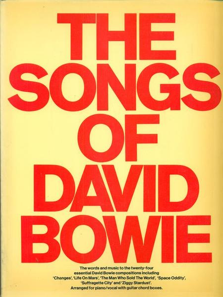 The songs of David Bowie