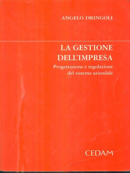 La gestione dell'impresa