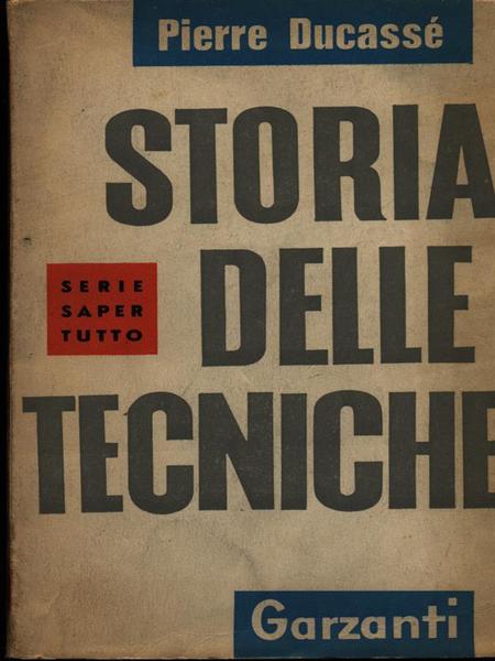 Storia delle tecniche