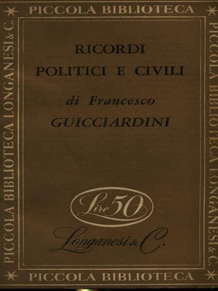 Ricordi politici e civili