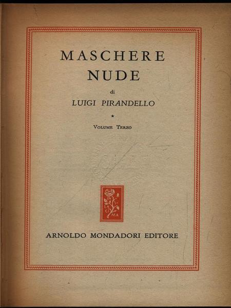 Maschere nude vol. 3
