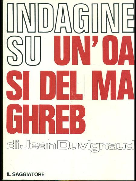 Indagine su un'oasi del Maghreb