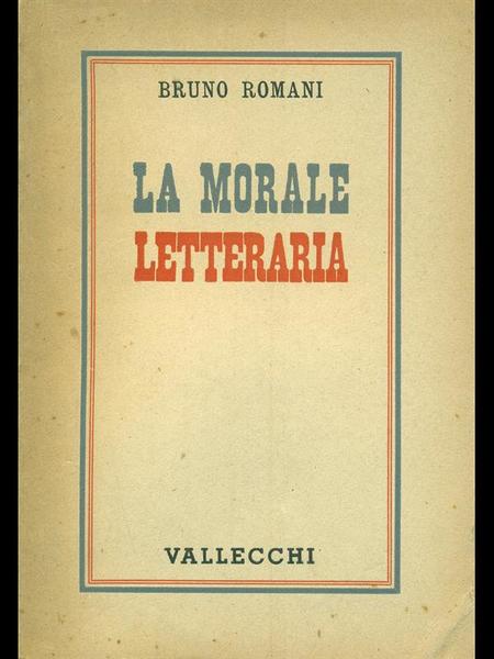 La morale letteraria