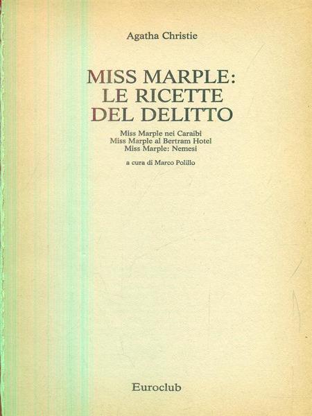 Miss Marple le ricette del delitto