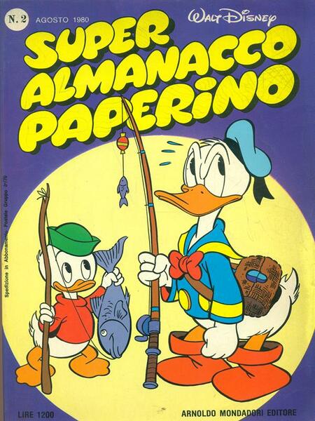 Super almanacco Paperino n. 2 Agosto 1980