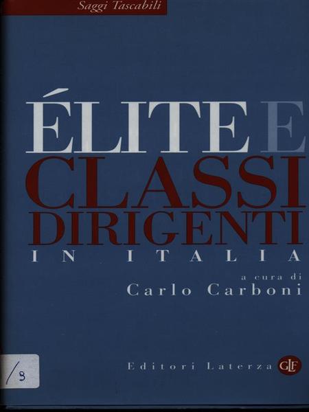 Elite e classi dirigenti in Italia