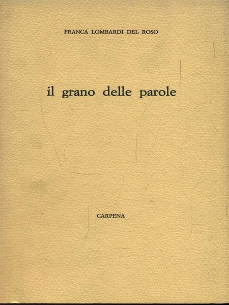 Il grano delle parole