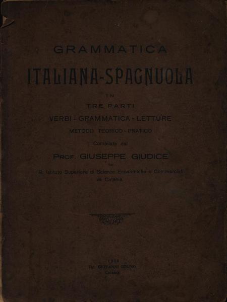 Grammatica Italiana-Spagnuola