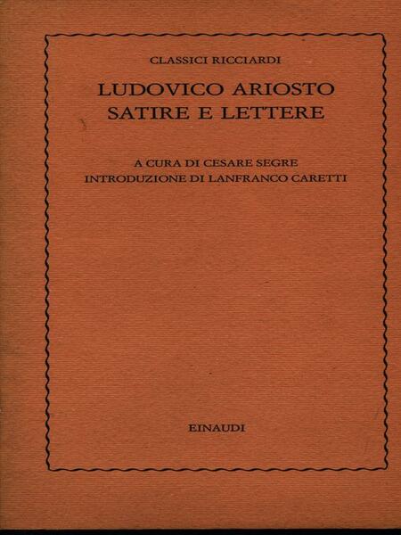 Satire e lettere